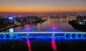 跨江大桥洲心大桥